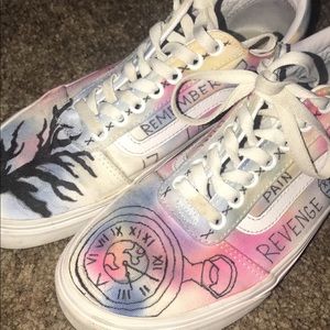 Custom XXXTENTACION vans